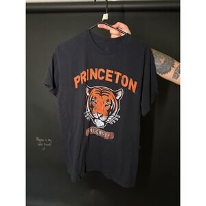 Princeton University Tigers Black Tee L